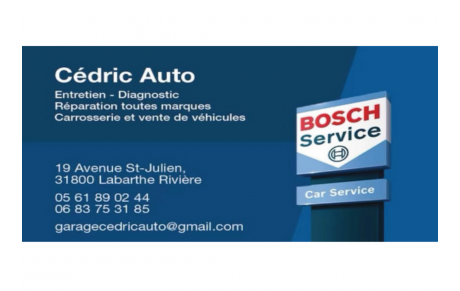 CEDRIC AUTO - Bosch Car Service