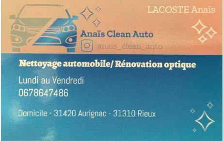 Anais Clean Auto